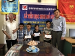 Trao  Quà và làm lễ tiễn các cháu mồ côi lên đường nhập học tai Trung tâm nuôi dưỡng và hướng nghiệp tài năng năm học 2020-2021
